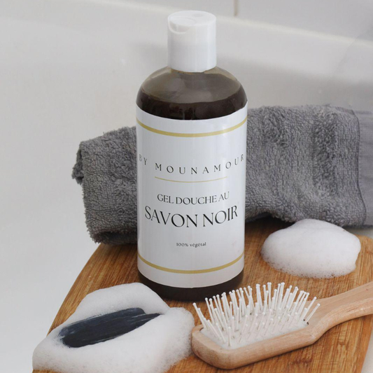 Gel douche au savon noir